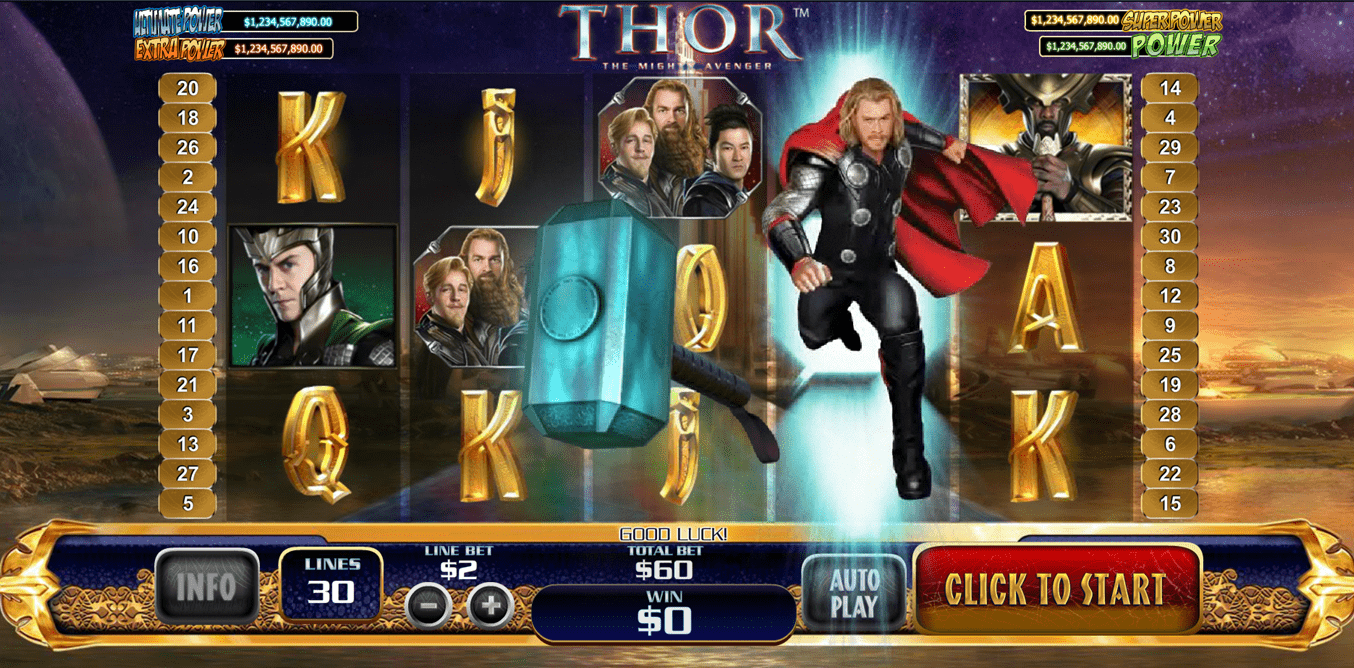 Thor: The Mighty Avenger Slot